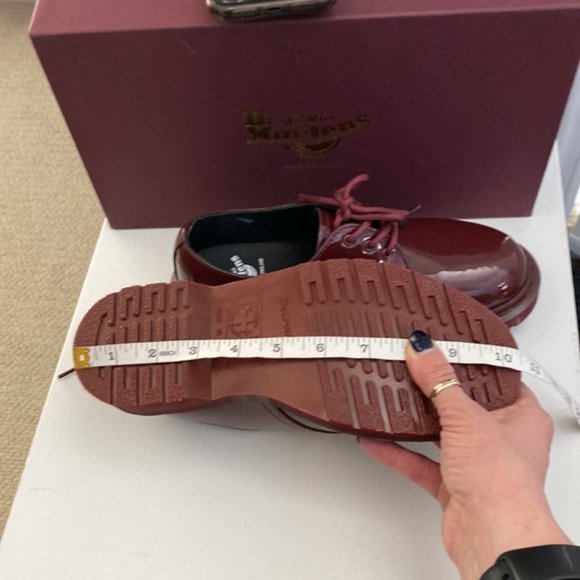 ❗️SOLD❗️Dr Martens 1461 Mono Oxblood Patent Leather Size 6 - Picture 10 of 10